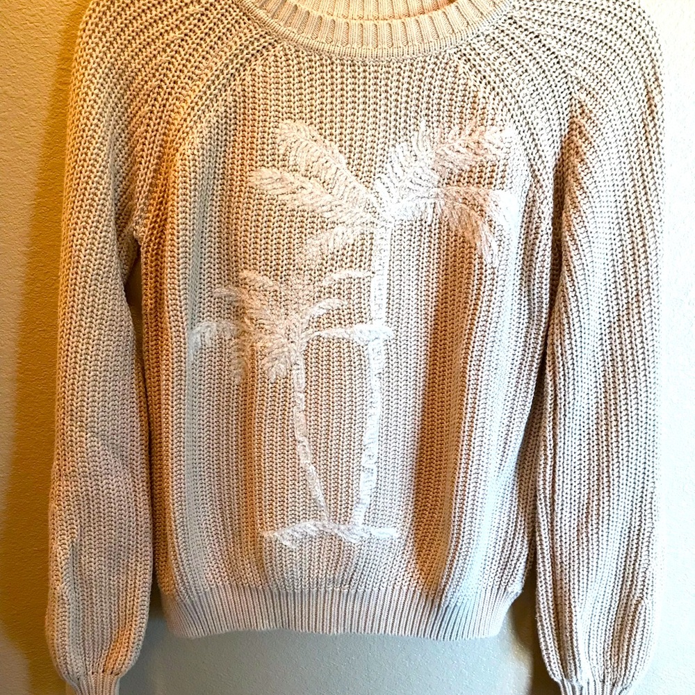 Faherty cotton fisherman sweater.Warm and cosy. Relaxed.XS size.